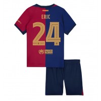 Barcelona Eric Garcia #24 Fotballklær Hjemmedraktsett Barn 2024-25 Kortermet (+ korte bukser)